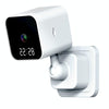 WiFi Spy Camera Clock 1080P HD, 2-Way Audio, Motion Detection, US Plug (White)