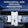 AIMITE M8 Car Wireless Charger Phone Holder Vacuum Suction Cup Strong Magnetic Support Bracket(Tarnish Black)