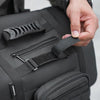Cwatcun D115 Shoulder Crossbody Waterproof Leather Film DSLR Camera Bag, Color: Black Large