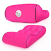 1832B Outdoor Portable One-Touch Automatic Inflatable Sofa Foldable Seat(Rose Red)