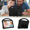 For Lenovo Tab M10 HD 2020 X306X EVA Flat Anti Falling Protective Case Shell with Holder(Black)