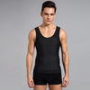 Men Abdomen Waist Corset Shapewear Vest, Size: L(Black)