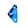 3 PCS Triangle Aluminum Alloy Wind Rope Buckle Adjustment Buckle Tent Canopy Pull Rope Slip Rope Buckle Accessories(Blue)