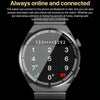 1.3 inch Silicone Band IP68 Waterproof Smart Watch Support Bluetooth Call(Black)