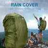80L Adjustable Waterproof Dustproof Backpack  Rain Cover Portable Ultralight Protective Cover(Black)