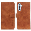For Samsung Galaxy A26 5G KHAZNEH Retro Texture Horizontal Flip Leather Phone Case(Brown)