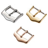 3 PCS Stainless Steel Triangle Watch Pin Buckle Watch Accessories, Color: 20mm Silver