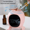 F23 Aromatherapy Bluetooth Alarm Clock Stand Subwoofer Speaker(Random Color Delivery)