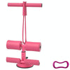 Suction-cup Abdominal Curler Sit-up Aid Household Waistcoat Line, Style:With Drawstring(Pink)
