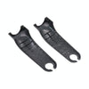 For Xiaomi M365 Electric Scooter Front Fork Left Right Plastic Replacement Parts(Black)