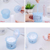 2 PCS Fashion Unisex Bubbler Cleansing Foaming Bubble Bag Foaming Cup(Blue)