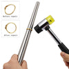 Ring Measurement Tool Ring Formation Repair Correction Adjustment Tools,Style: Solid Iron Rod