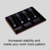 Durable Four-frame ABS Cash Coin Register Insert Tray Cashier Drawer Storage Cash Register Tray Box Classify Organizer(Black)