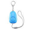 130dB Personal Safety Alarm with LED Light - Blue - Rechargeable