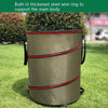 Pop-Up Outdoor Trash Can Lawn Garden Portable Leaves Garbage Bag, Size: S