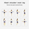 Adult Slimming Circle Waist Trimmer Workout Fitness Exercise Coil Flexible Soft Spring Fitness Circles, 1.45kg / 52.5cm