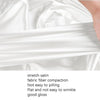 1pair Bride Gloves Satin Long Vintage Travel Sunscreen Dress Wedding Gloves(Wine Red)