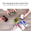 WLX-896+ 6 In 1 Multi-function Smart Digital Display USB Charger(EU Plug)