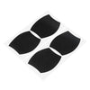 3 Sets Car Door Wrist Handle Protective Stickers Carbon Fiber Handle Protector(Black)