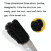 W-609 Car Wheel Hub Screw Cleaning Brush Steel Ring Nut Cleaning Brush
