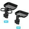 B09 Car Drink Water Cup Holder 360 Degree Rotating Dinner Plate(Black)