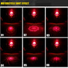 200mW Universal Car And Motorcycle Rear-end Alarm 650nM Laser Fog Anti-Collision Warning Lamp with Six Pattern, DC 8-36V Cable Length: 60cm(Red Light)