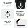 WEST BIKING Bicycle Aluminum Beverage Bottle Holder(Black)