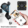 SQ11 Mini DV HD 960P 6 LEDs Sport Recorder Camera with Holder, Support Monitor Detection & IR Night Vision & TF Card(Black)