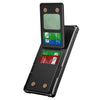 For Samsung Galaxy S25 Ultra 5G Vertical Flip Card Bag Holder Leather Phone Case(Black)