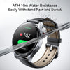 JOYROOM JR-FC2 Pro Classic Series Smart Watch, 1.46 inch Screen, Support BT Call / Heart Rate / Blood Oxygen(Space Grey)