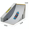 Mini Finger Bike Bicycle Finger Skateboards Skate Ramp Parts Set(CDH-7)