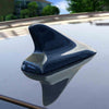 A-886 Car Auto Shark Fin Dome Antenna Decoration for Honda Buick Nissan Hyundai Toyota Volkswagen Mazda(Dark Blue)