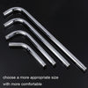 With Base Top Spray Rod Shower Tube Stainless Steel Shower Outlet Pipe Elbow, Size: 49.5cm