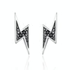 S925 Sterling Silver Stud Earrings Lightning Lady Diamond Earring