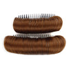 4 PCS Forehead Hair Root Padding And Combing Hair Pack, Colour: 10cm Light Brown