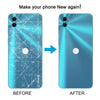 Motorola Moto E22s Back Cover Replacement (Blue)