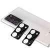 For Samsung Galaxy Note20 2PCS mocolo 0.15mm 9H 2.5D Round Edge Rear Camera Lens Tempered Glass Film(Black)