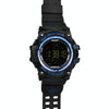 EX16 1.12 Inch FSTN LCD Full Angle Screen Display Sport Smart Watch, IP67 Waterproof, Support Pedometer / Stopwatch / Alarm / Notification Remind / Call Notify / Camera Remote Control / Calories Burned, Compatible with Android and iOS Phones(Blue)