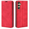 For Samsung Galaxy A16 Retro-skin Magnetic Suction Leather Phone Case(Red)