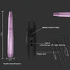 USB Plug Aluminum Nail Drill Machine Electric Manicure Milling Cutter Set(Pink)