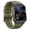 T3 1.95 inch Rugged Smart Sports Wristband Support Heart Rate Monitoring / Blood Pressure Monitoring(Green)
