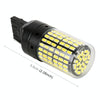 2 PCS T20 / 7440 DC12V / 18W / 1080LM Car Auto Turn Lights with SMD-3014 Lamps (White Light)