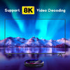 H96 Max 8K Ultra HD Smart TV Box Android 13.0 Media Player with Remote Control, RK3528 Quad-Core, 4GB+64GB(EU Plug)