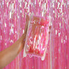 Candy Rain Curtain Festive Party Decoration Photo Background, Size: 1x3M Pink
