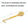 Natural Bristle Massage Exfoliating Shower Brush(As Show)