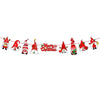 Christmas Alphabet Pull Flag Holiday Party Venue Decoration, Model: HL025