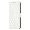 For Samsung Galaxy A56 5G Diamond Lattice Wallet Flip Leather Phone Case(White)