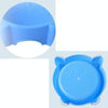 Eco-Friendly Cat Bowls, Anti-Skid, Light Blue (2 Pack)