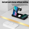 OW-02 15W 4 in 1 Phone Wireless Charger(Black)