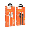 hoco U137 USB to 8 Pin Line 2.4A Charging Data Cable with Display, Length:1.2m(White)